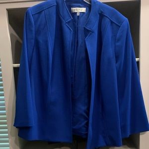 Kasper Blazer 18W royal blue
